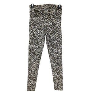 American Eagle Leopard Print Hi Rise Jegging Stretch Y2K Indie Sleaze Alt Size 0